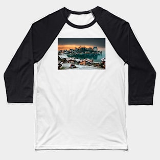 Heavy clouds over Isetwald Baseball T-Shirt